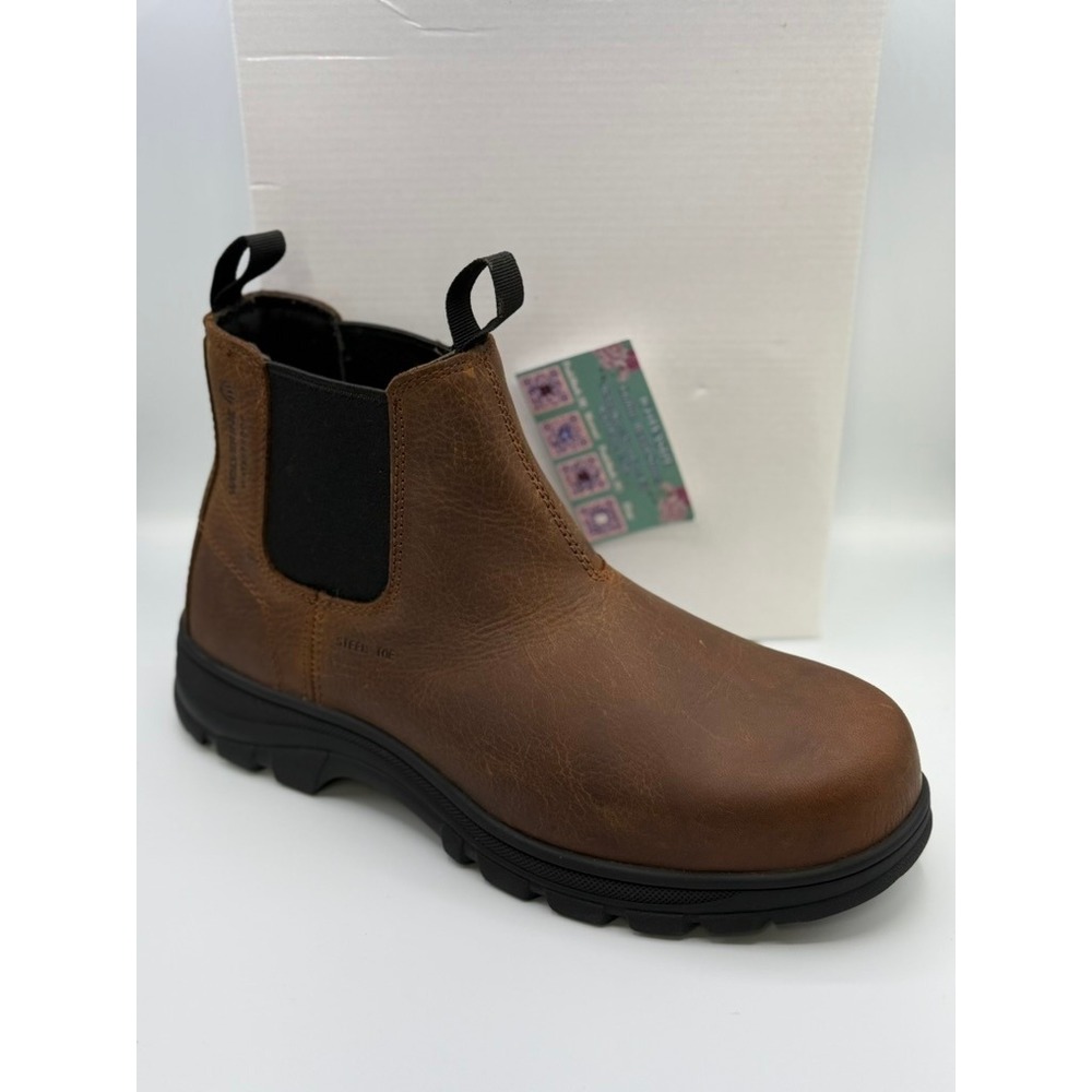 Wolverine W251050 Sudan Brown Steel Toe Carlsbad Slip-On Romeo‎ Work Boot 11M